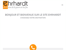 Tablet Screenshot of ehrhardt.fr